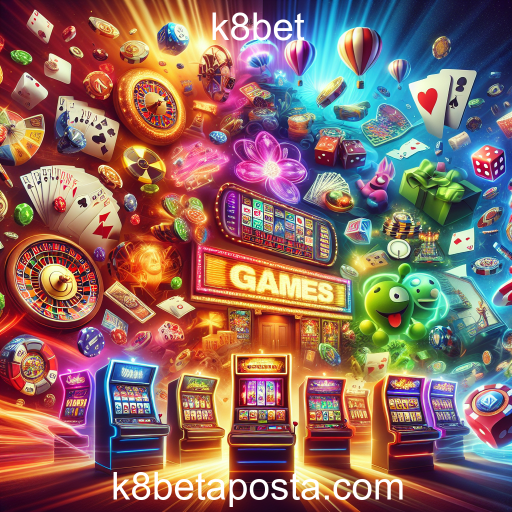 Descubra a Categoria de Jogos no k8bet
