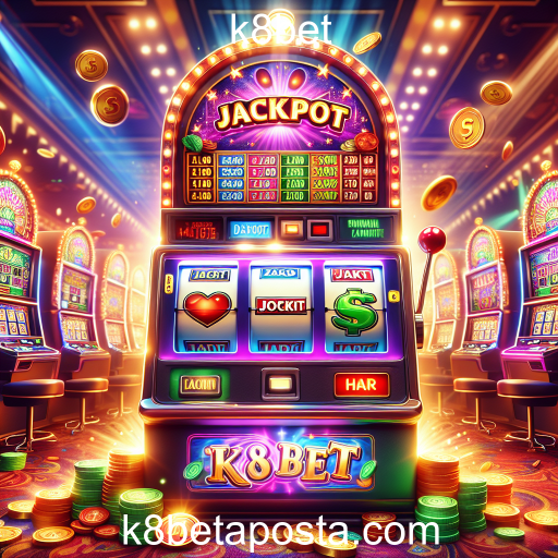 Descubra a Categoria de Jackpots no k8bet
